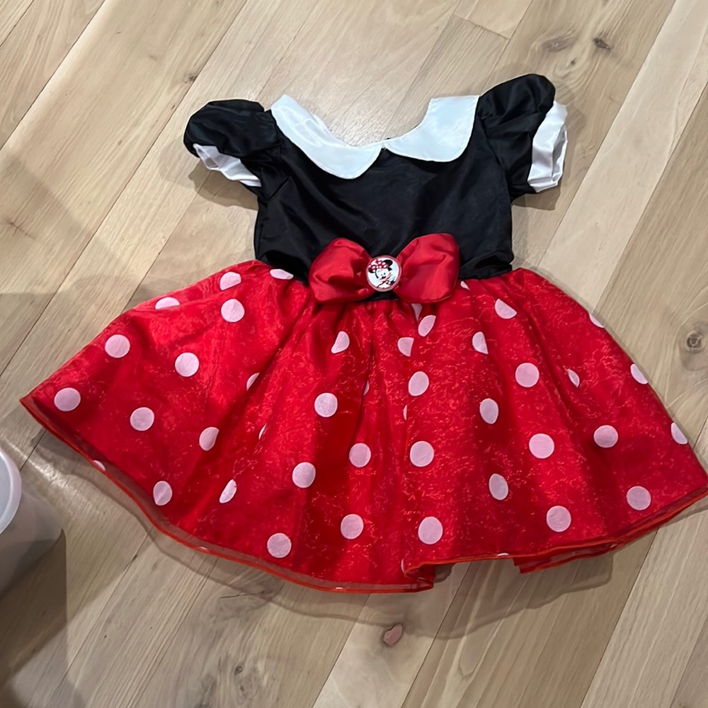 Minnie Mouse Girls Costume 12-18mos